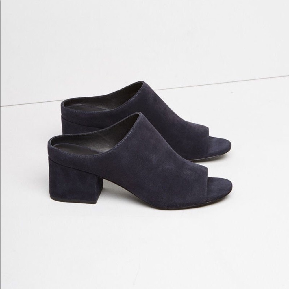PHILLIP LIM CUBE OPEN TOE SLIP ON